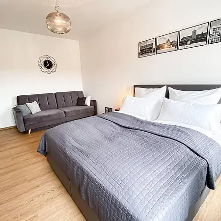 Luxus-Apartment in Leipzig mit Privat-Parkplatz Extérieur photo