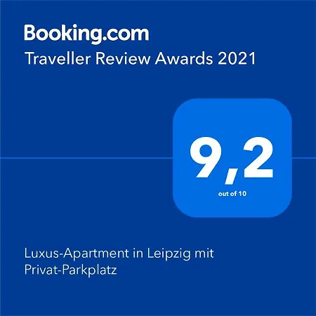 Luxus-Apartment in Leipzig mit Privat-Parkplatz Extérieur photo