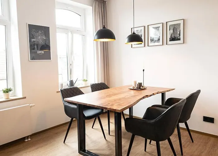 Luxus-Apartment in Leipzig mit Privat-Parkplatz